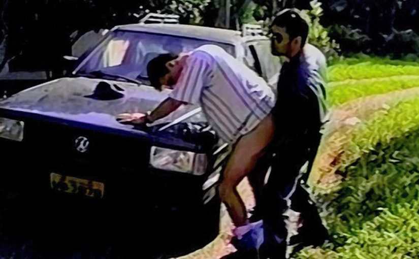 Latino Cop Fucks Stopped Driver – Carlos Zani & Joao Batista